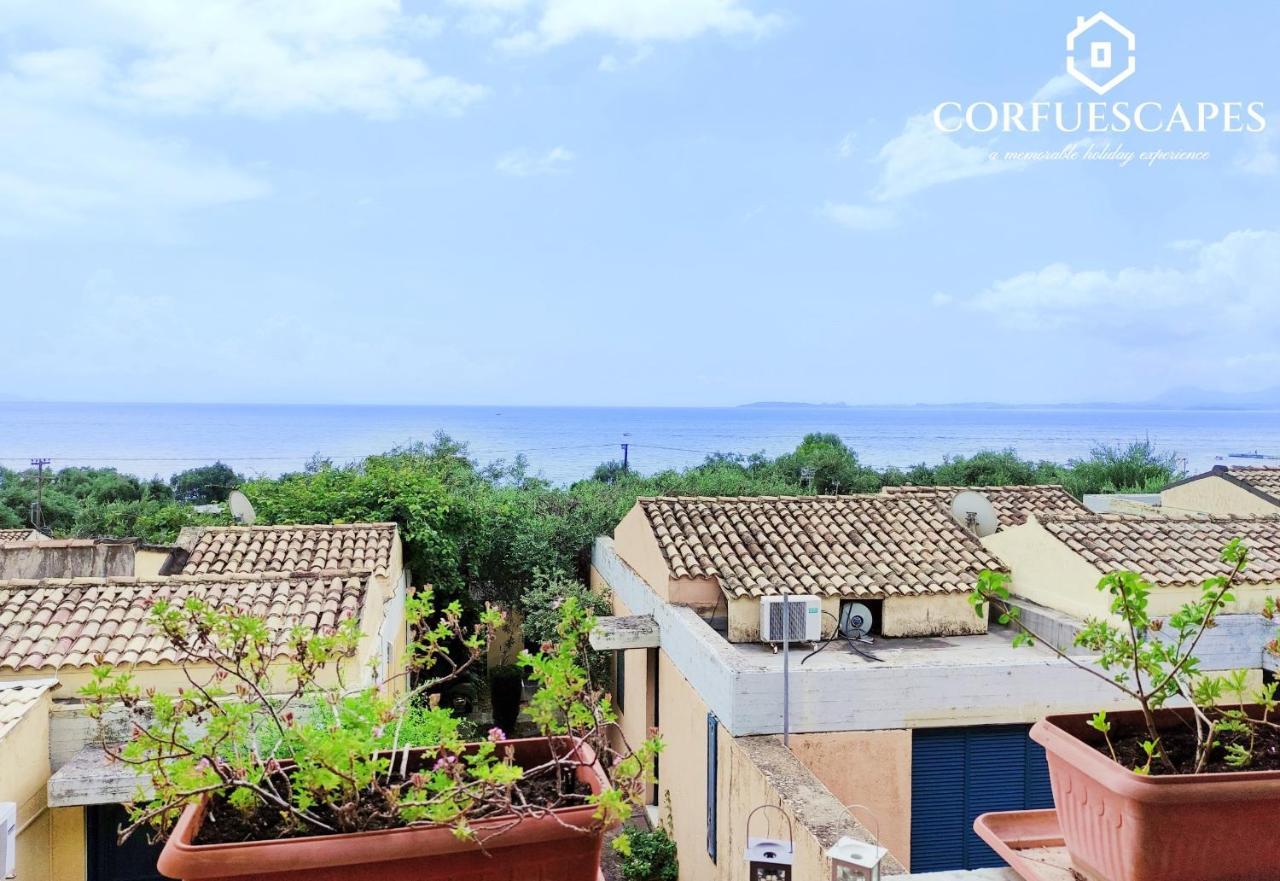 Mira El Mar By Corfuescapes Villa Barbati Exterior photo