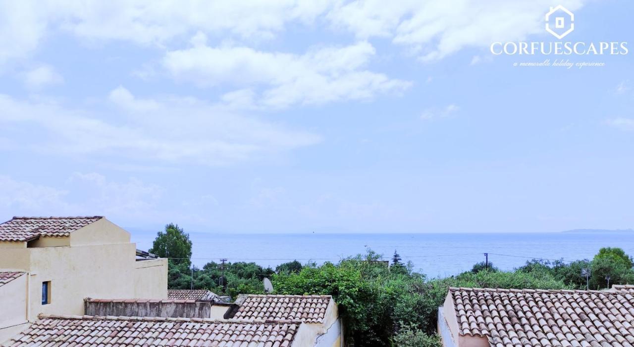 Mira El Mar By Corfuescapes Villa Barbati Exterior photo